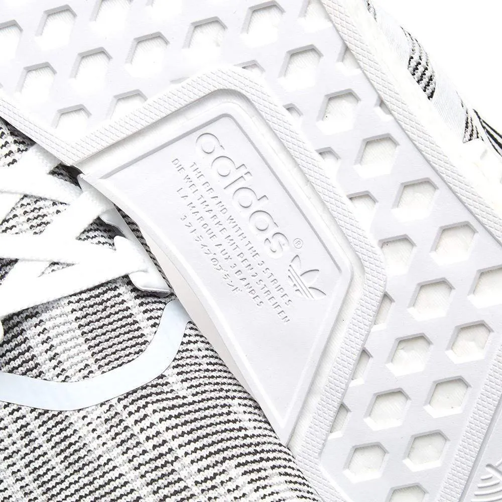 adidas NMD_R1 Primeknit Glitch Camo White-Black