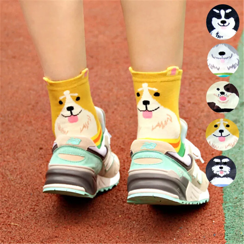 Autumn-Winter Funny Shiba Pug Socks