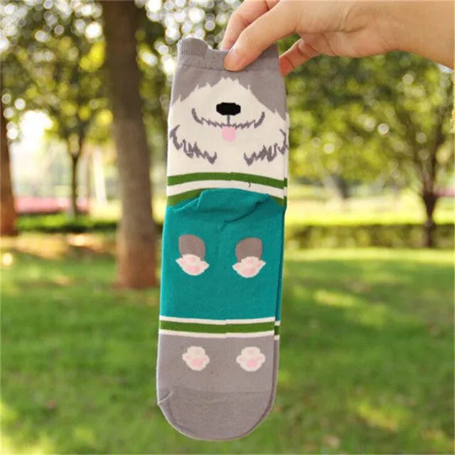 Autumn-Winter Funny Shiba Pug Socks