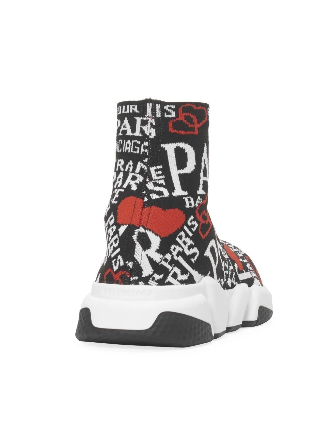 Balenciaga Speed Jacquard Paris Sock Sneakers