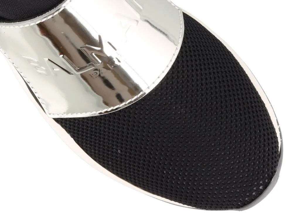 Balmain Logo Plaque Sock Sneakers
