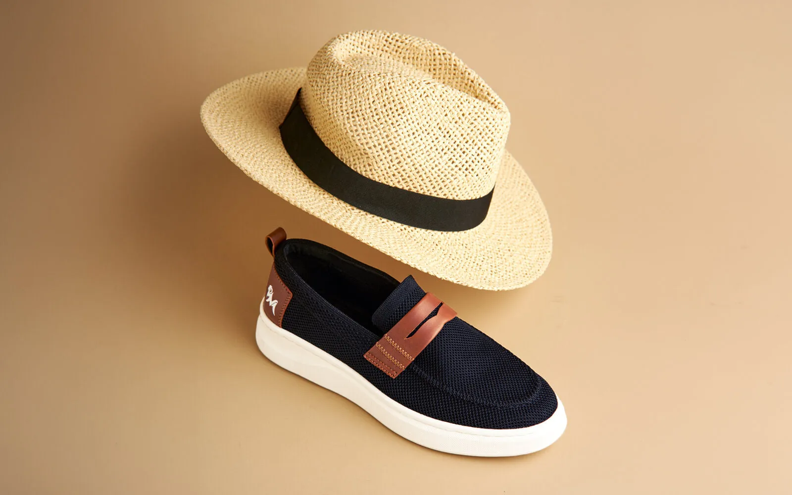 Brunch Loafers : Black/Tan