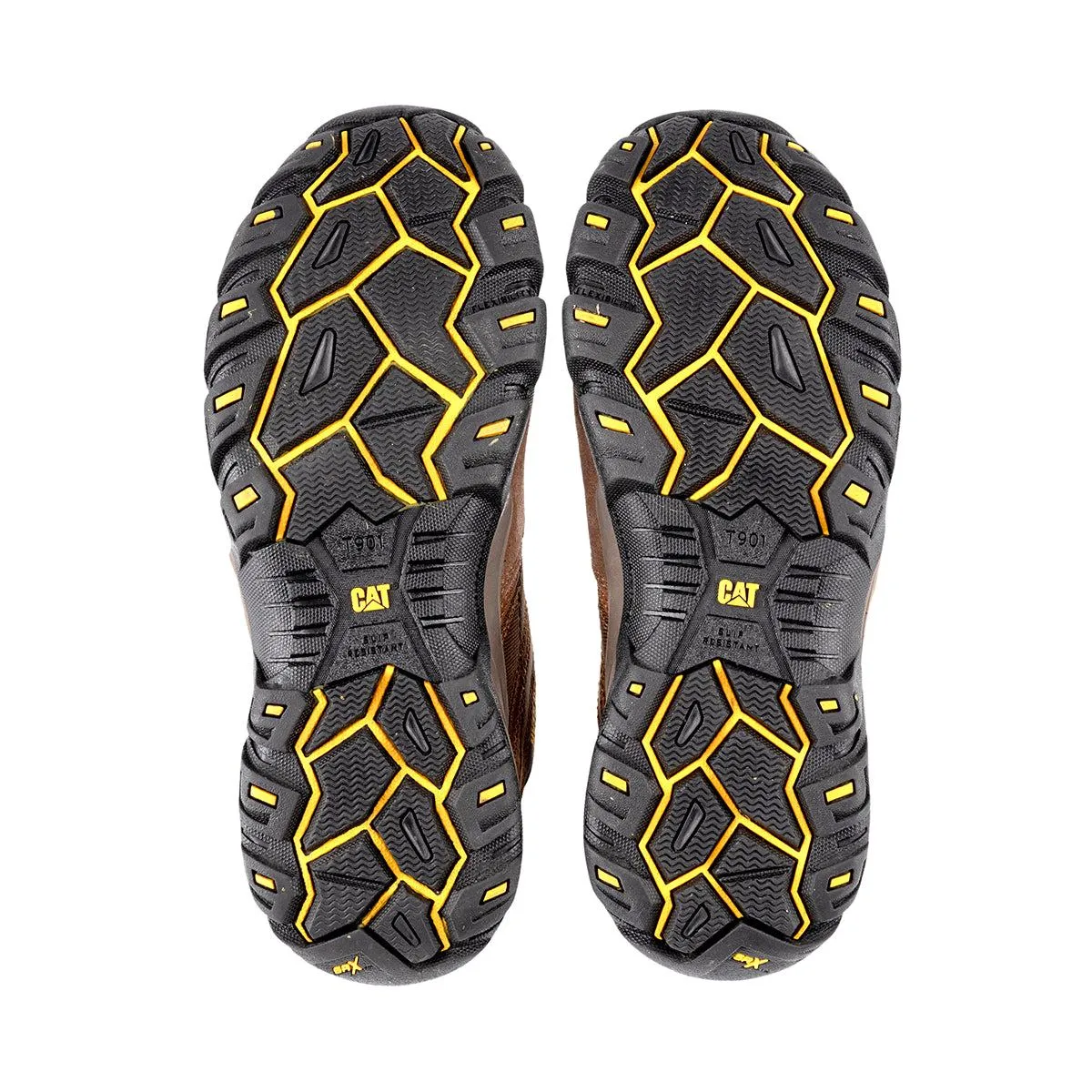 Caterpillar Argon Composite Sport Shoes Leather Brown Colour For Men