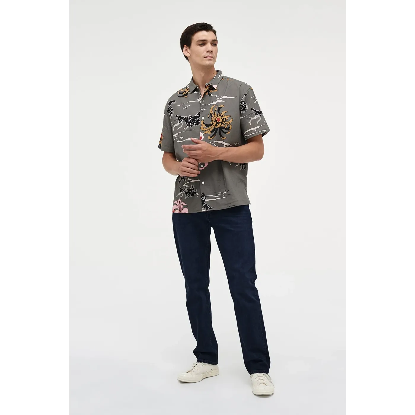 Deep Blue Relaxed Fit Jeans