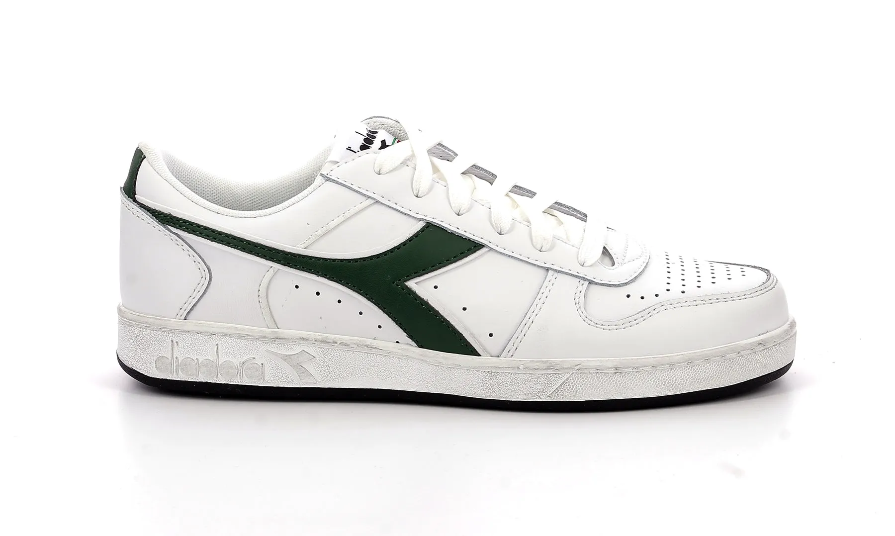 Diadora - Sneakers Bas - Magic Icona Low - White/Fogliage