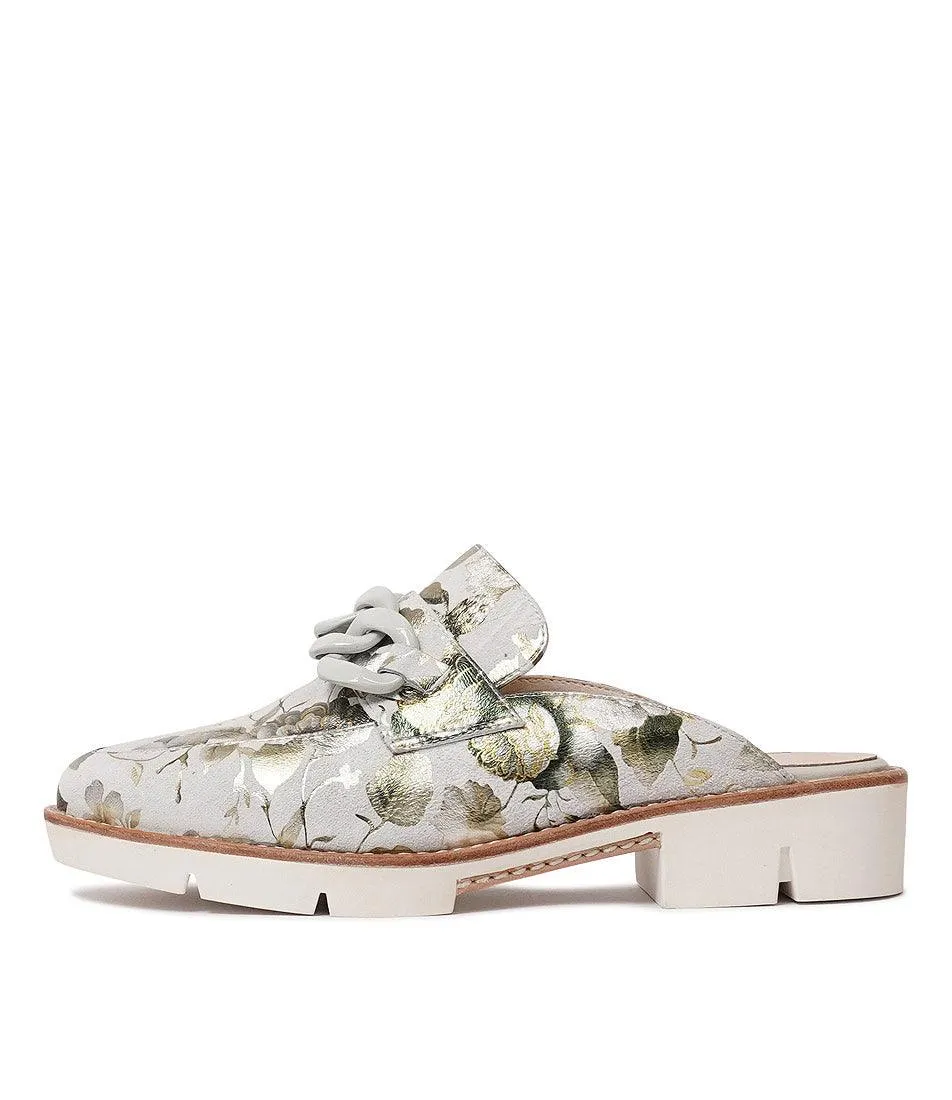 Distill Green Garden Leather Loafers