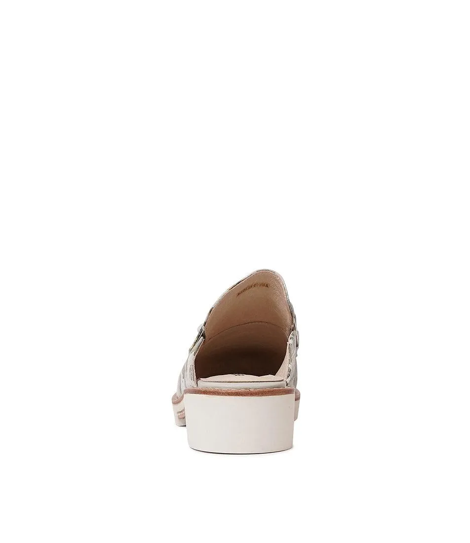 Distill Green Garden Leather Loafers