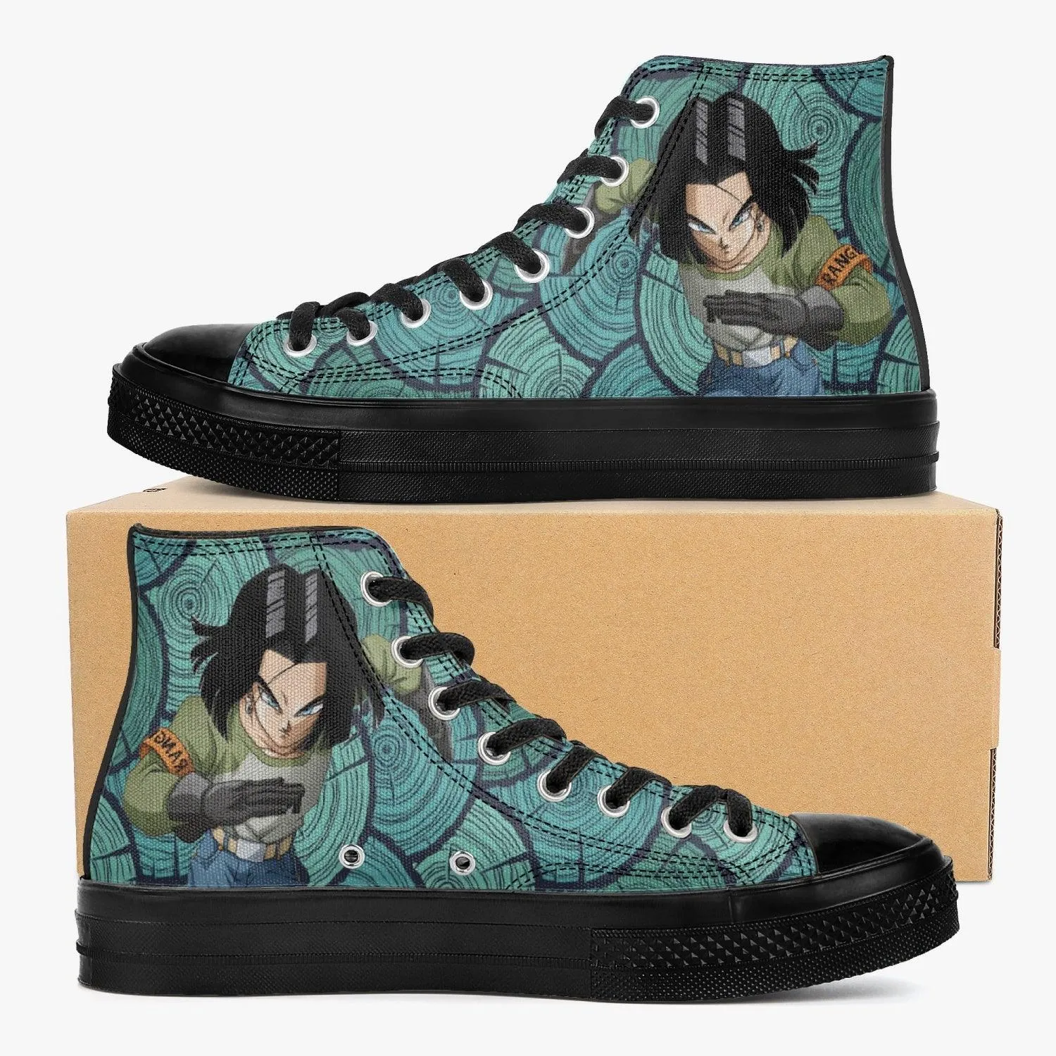 Dragon Ball Z Android 17 A-Star High Anime Shoes