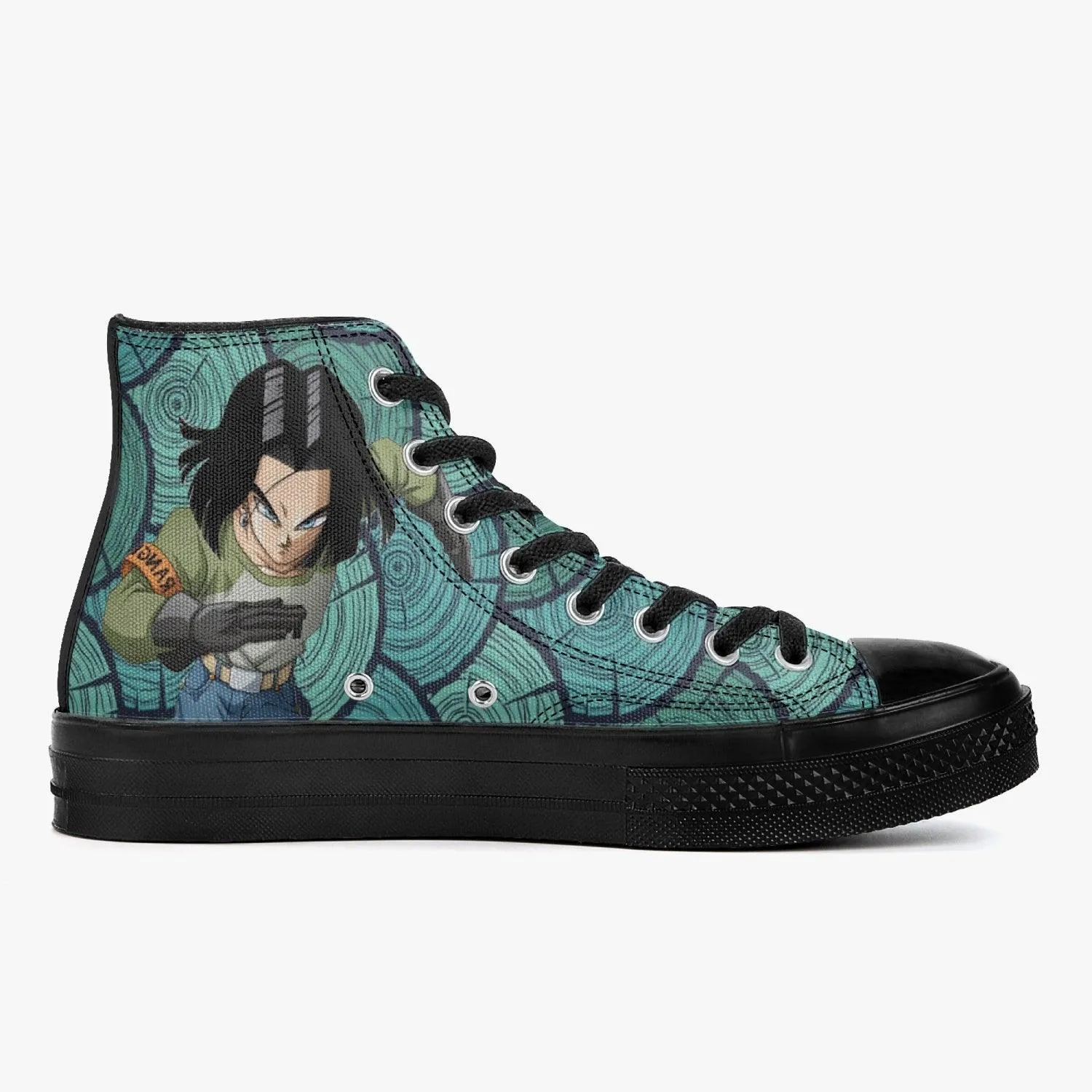 Dragon Ball Z Android 17 A-Star High Anime Shoes