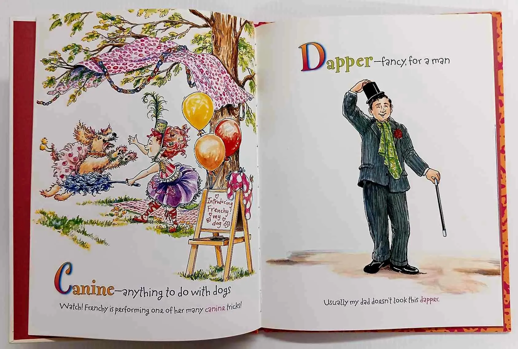 FANCY NANCY'S FAVORITE FANCY WORDS - Jane O'Connor
