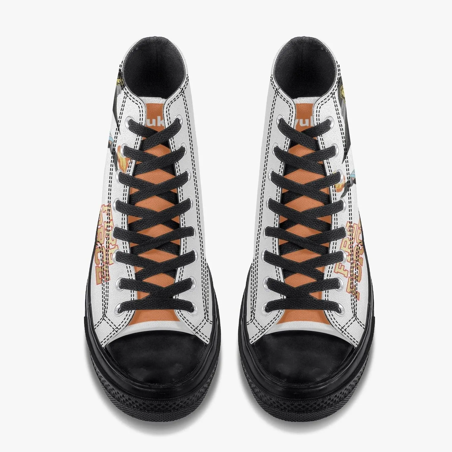 Fire Force Maki Oze A-Star High Anime Shoes