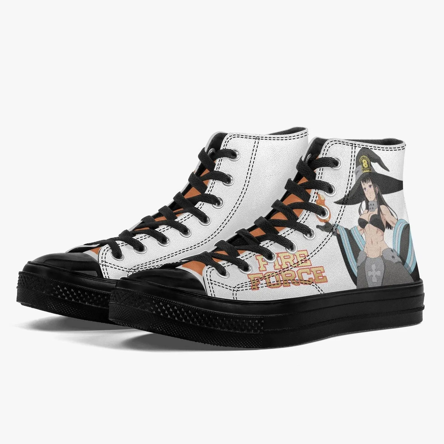 Fire Force Maki Oze A-Star High Anime Shoes