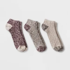 Goodfellow & Co Men's 3pk Lowcut Lounge Socks
