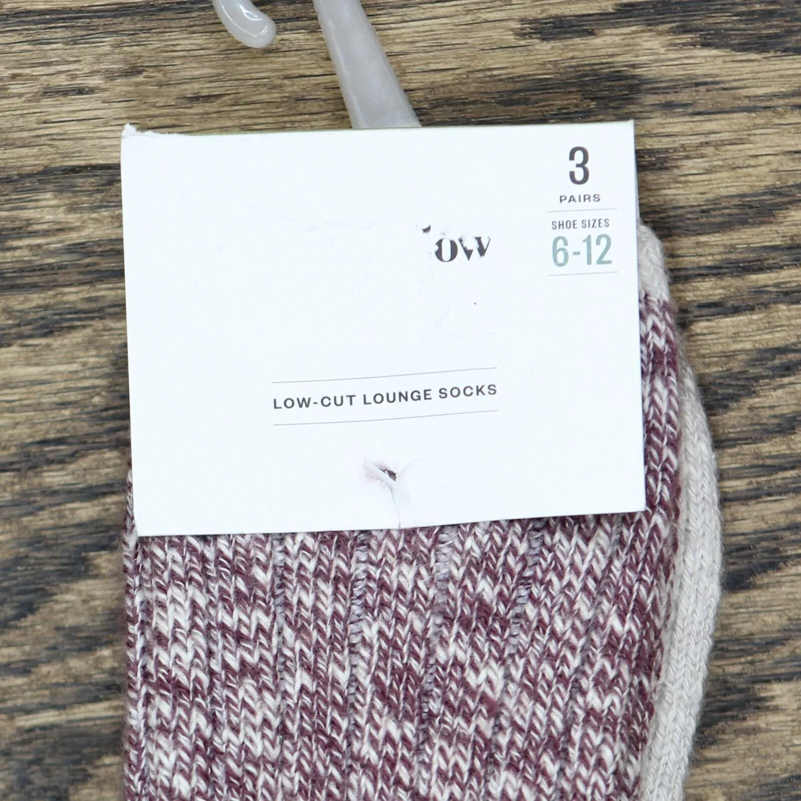 Goodfellow & Co Men's 3pk Lowcut Lounge Socks