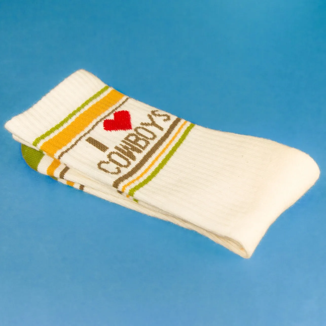 I Love Cowboys Unisex Socks