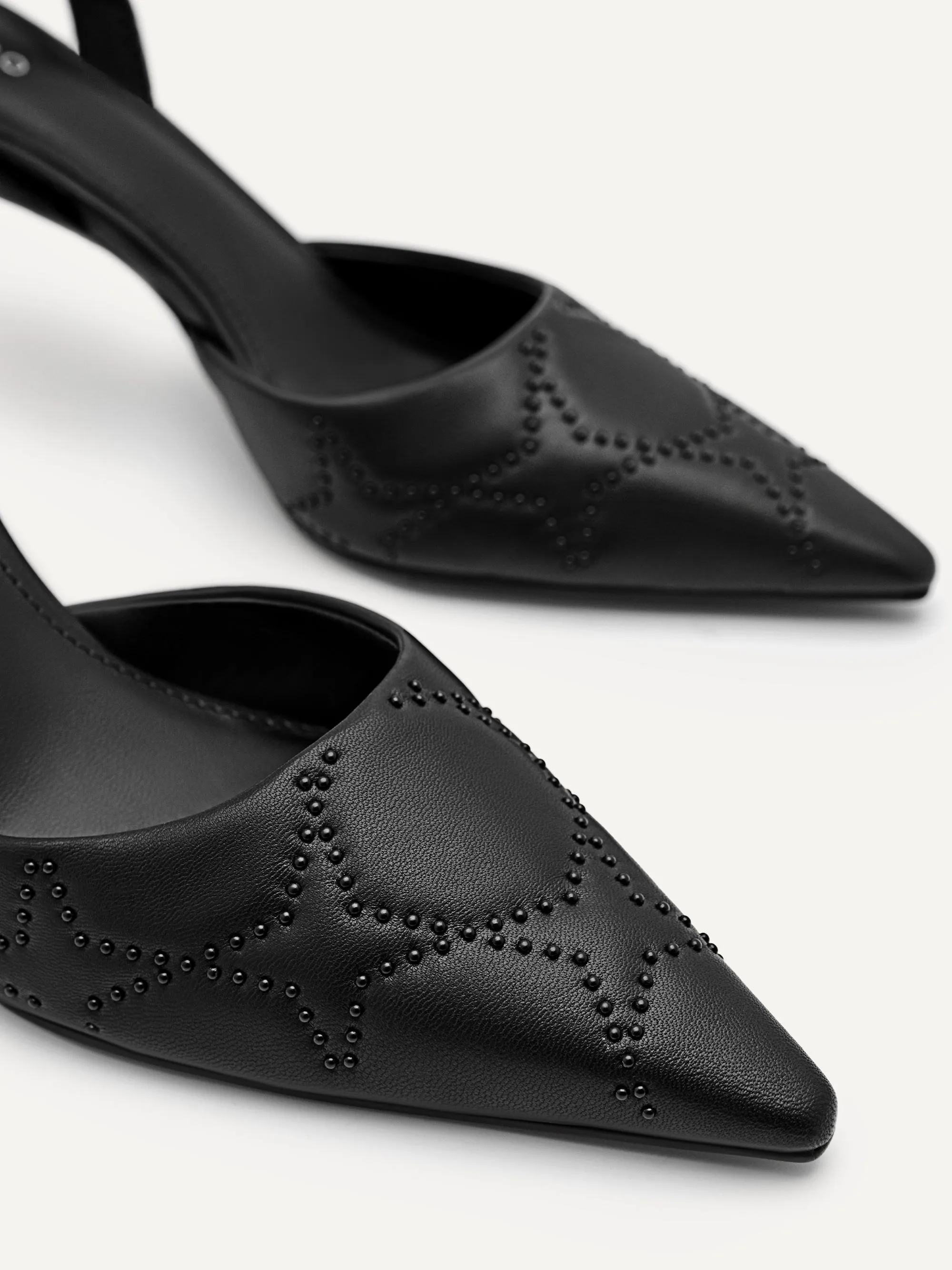 Joan Leather Pumps