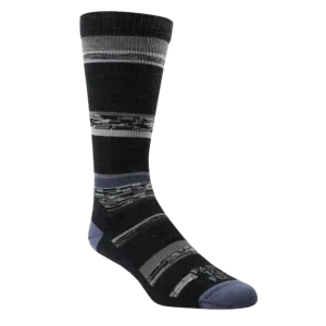 King No Cushion Crew - Charcoal & Wooly Blue