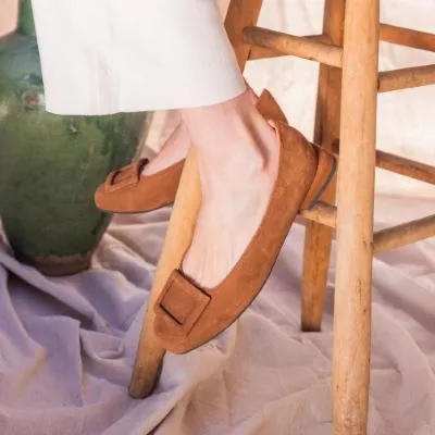 L'AMOUR DES PIEDS TALLULAH - COFFEE TAN - TALLUL-PACOF
