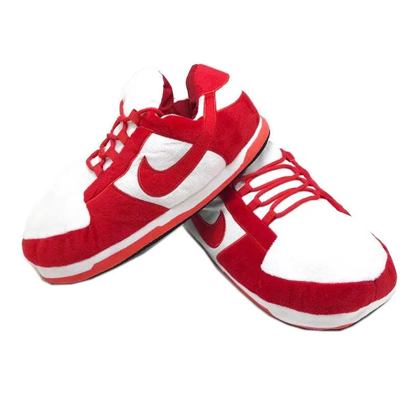 Low 'OG' Red-White Sneaker Slippers