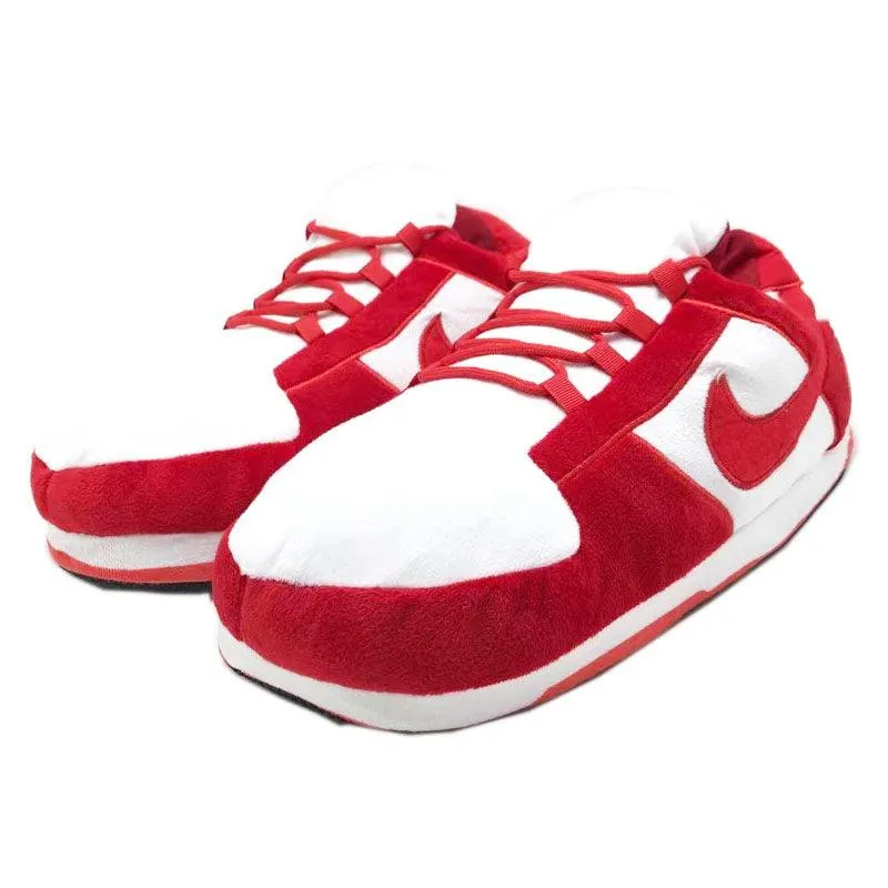 Low 'OG' Red-White Sneaker Slippers
