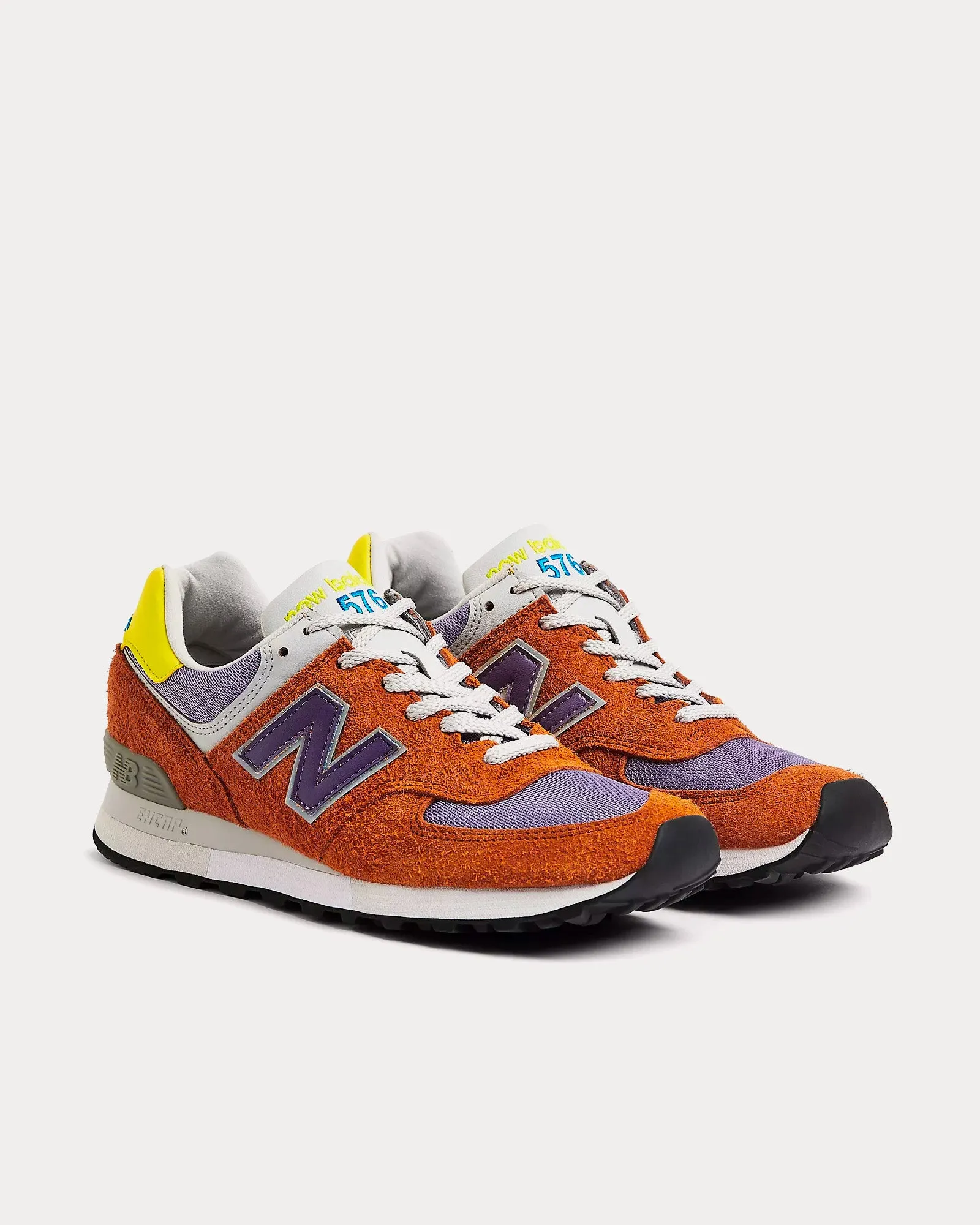 MADE in UK 576 Apricot / Dusk / Limeade Low Top Sneakers