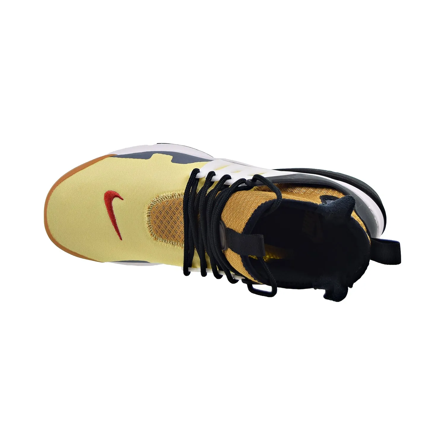 Nike Air Presto Mid Utility Men's Shoes Bicycle Yellow-Wheat-Team Best Grey