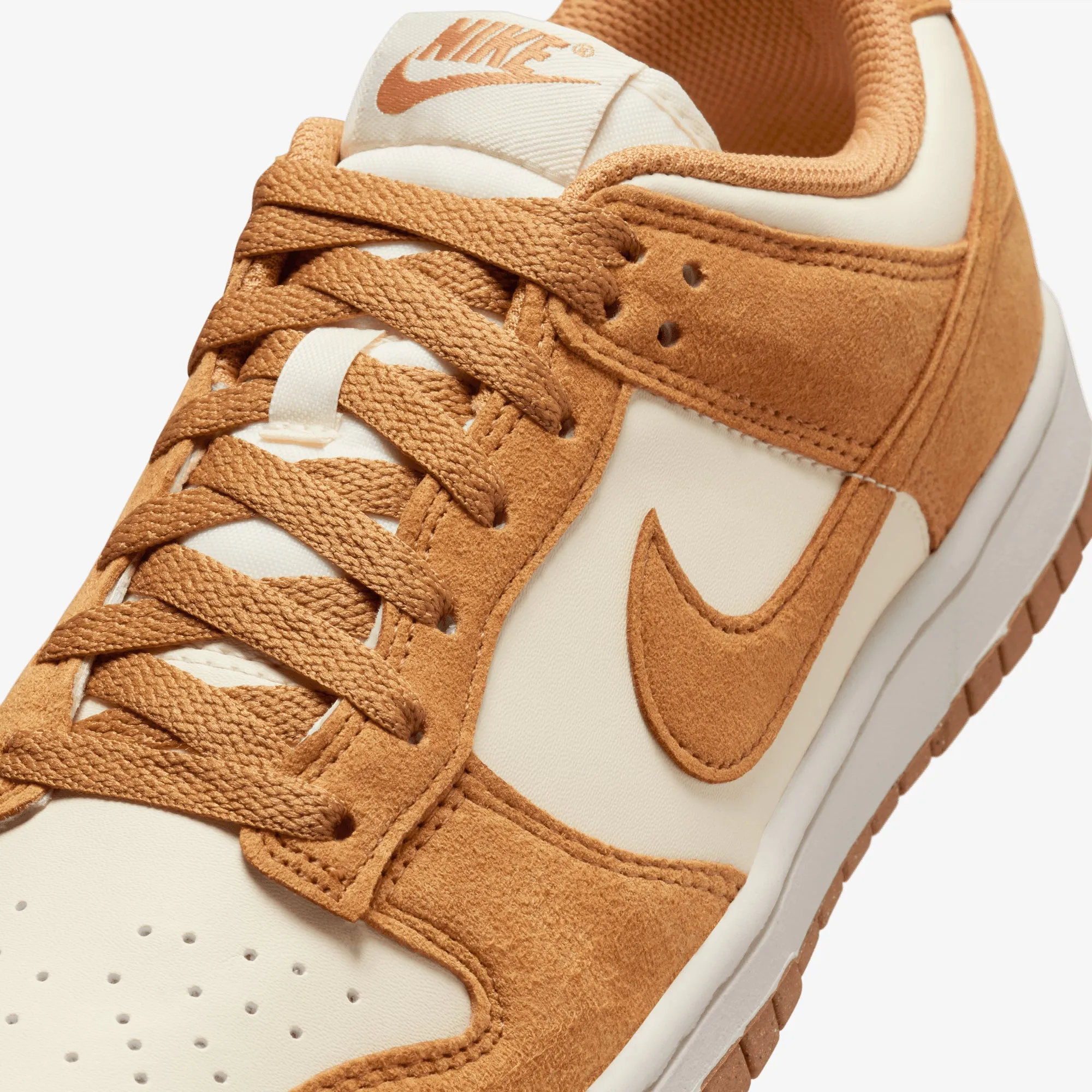 NIKE | WMN'S DUNK LOW { COCONUT MILK/FLAX-SAIL