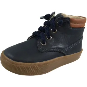Old Soles Boy's & Girl's Rover Navy High Top Lace Up Sneaker Shoe