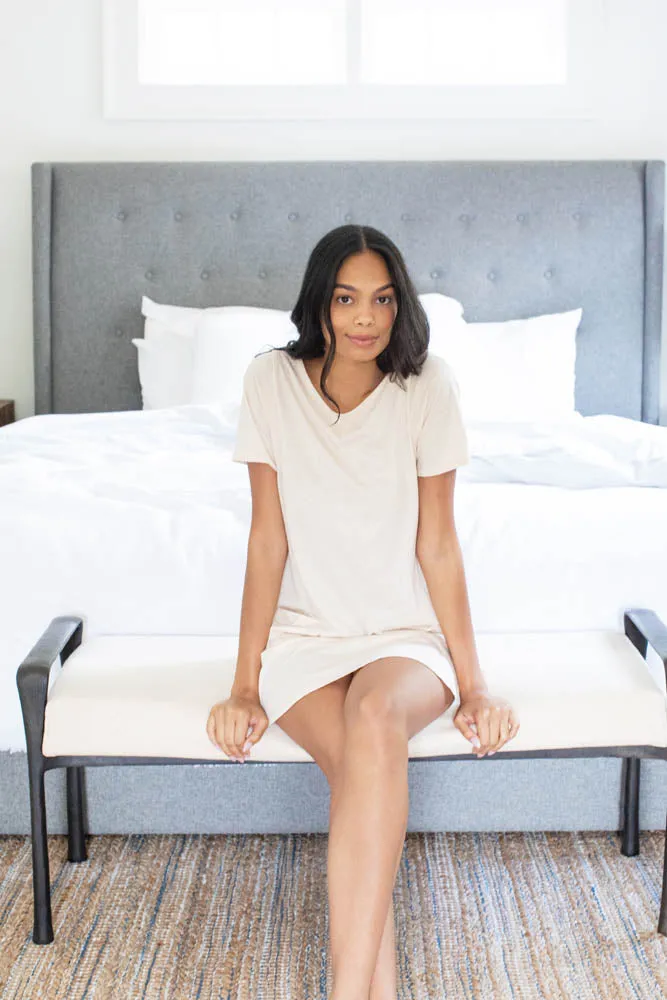 ORGANIC PIMA COTTON T-SHIRT DRESS