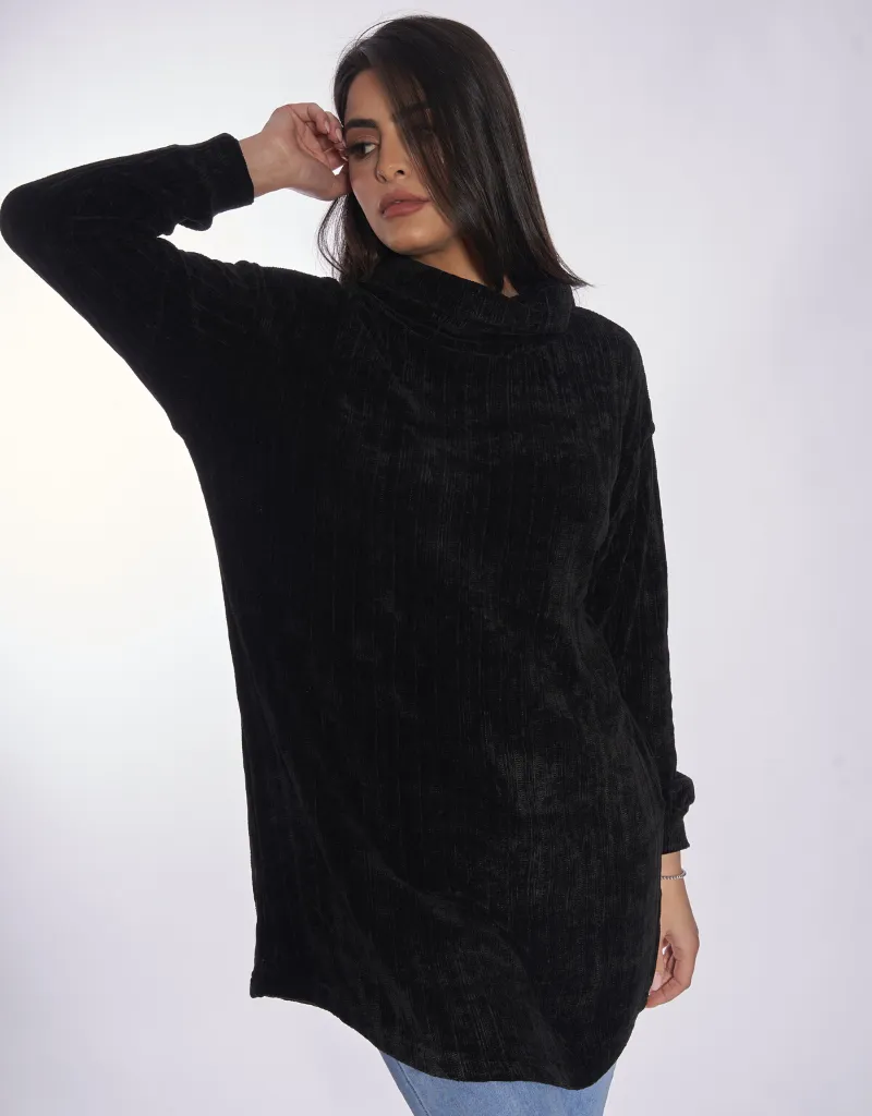 Plush High Neck Jumper