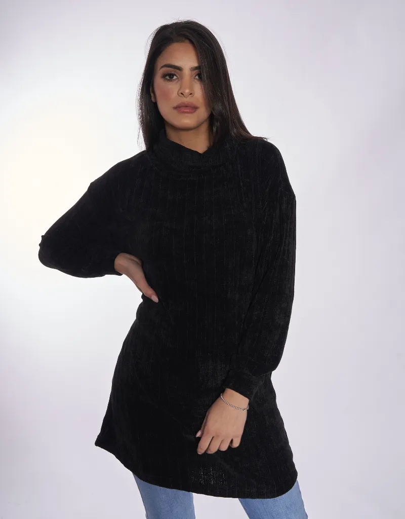 Plush High Neck Jumper
