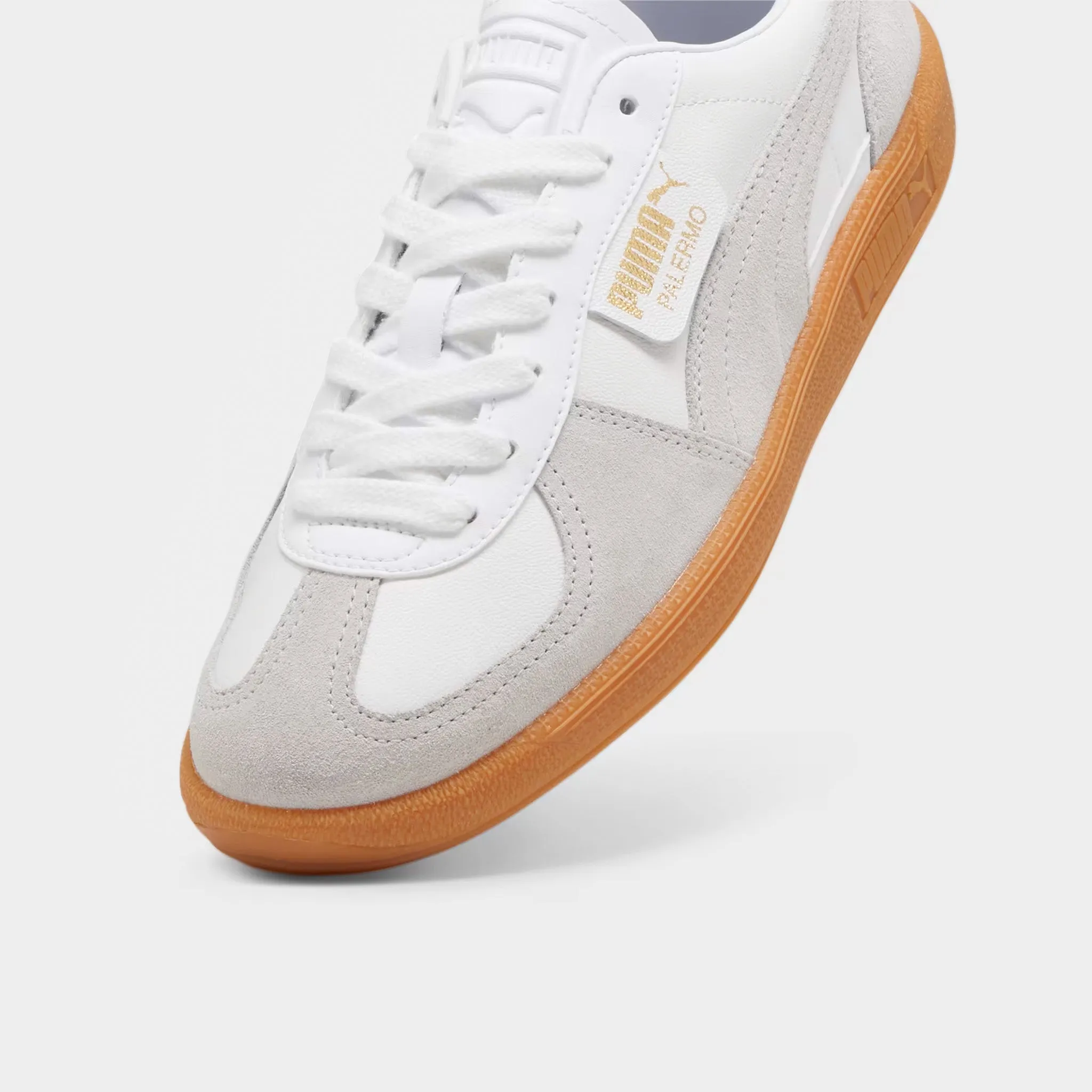 Puma Palermo Leather Puma White / Tan