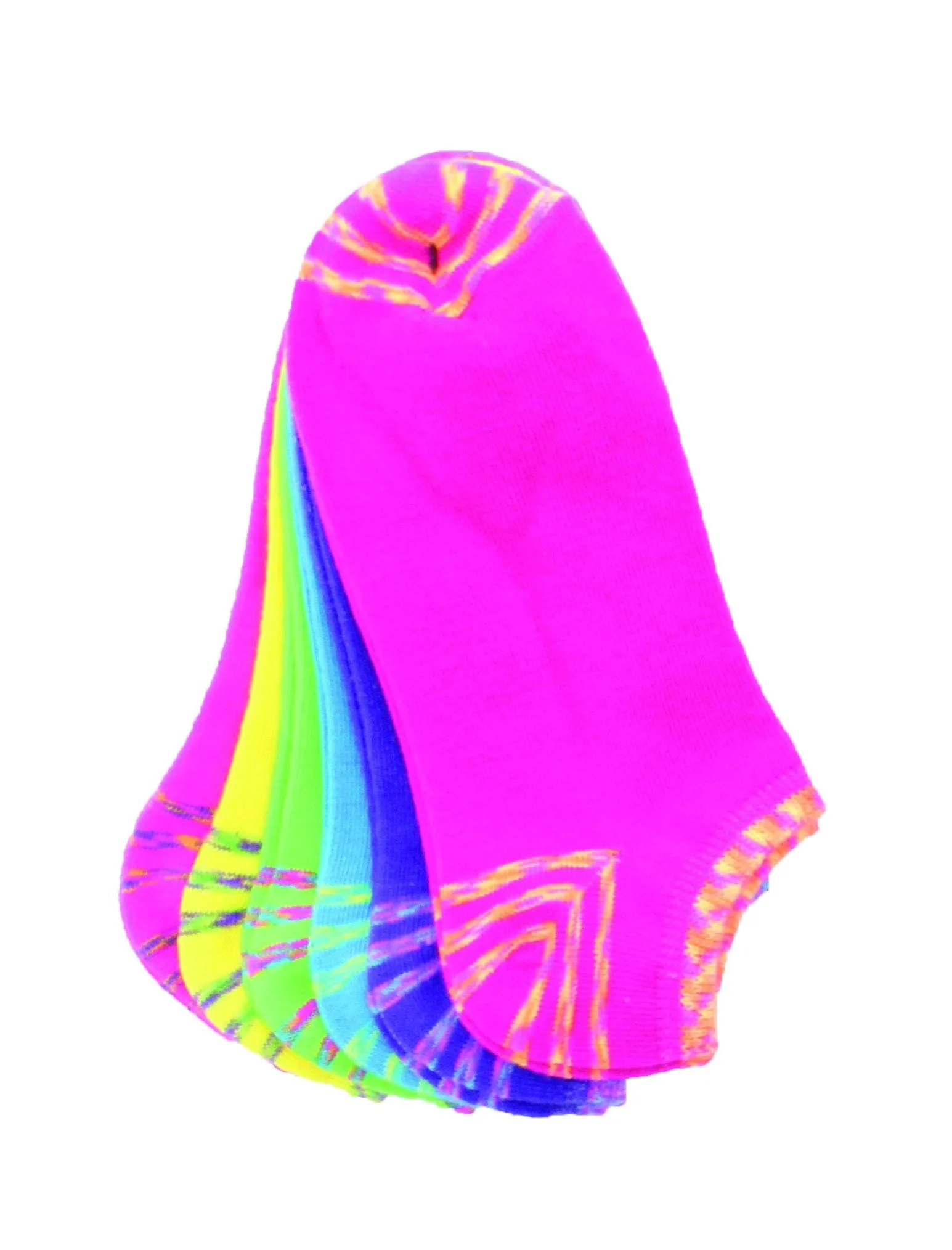 Spacedye Tips Low-Cut Women's Socks 6 Pack