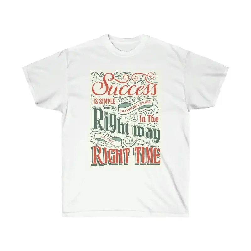 Unisex Ultra Cotton Tee Redefines Comfort and Style