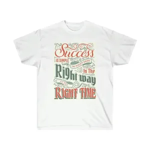 Unisex Ultra Cotton Tee Redefines Comfort and Style