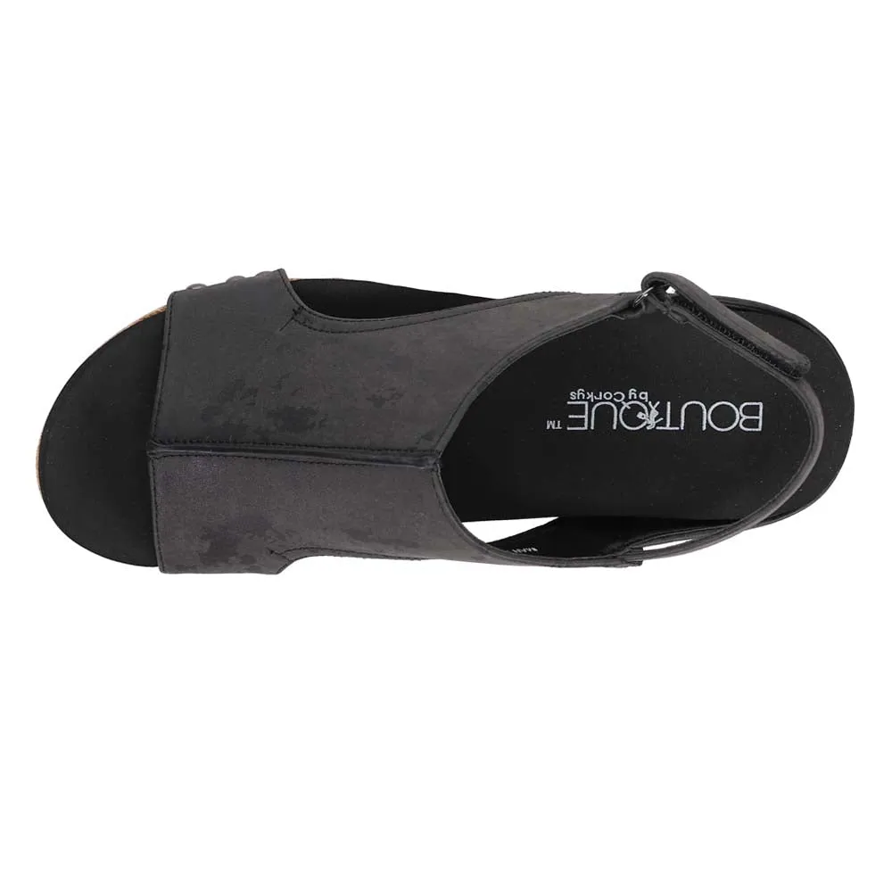 Volta II Studded Slingback Wedge Sandals