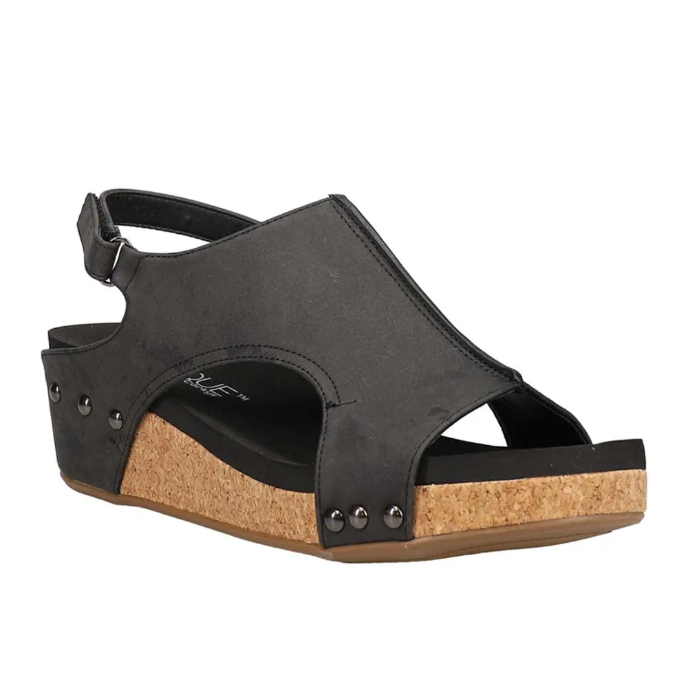 Volta II Studded Slingback Wedge Sandals