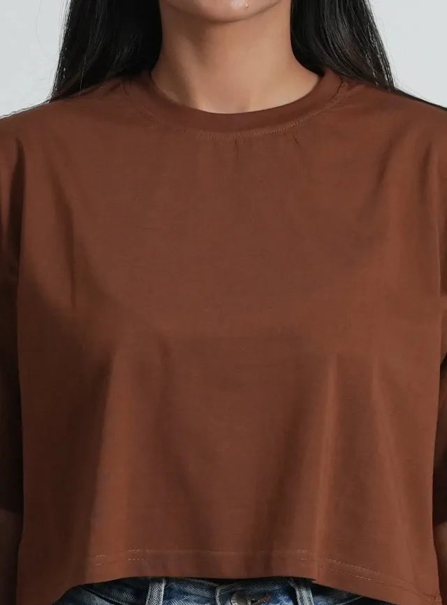 White Snow Mercerised Cotton T-shirt