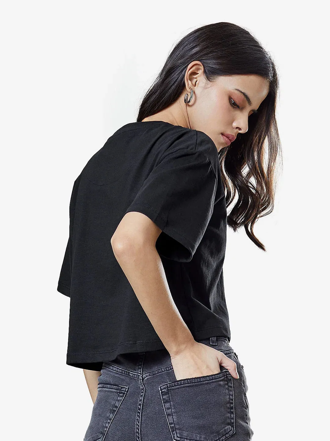 White Snow Mercerised Cotton T-shirt