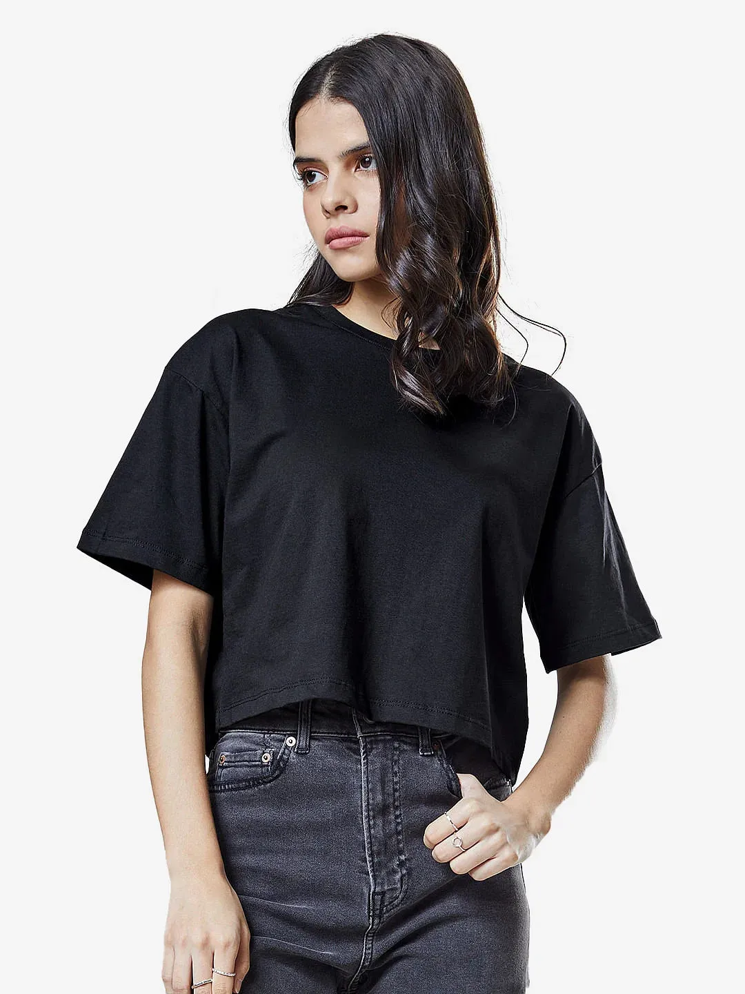White Snow Mercerised Cotton T-shirt