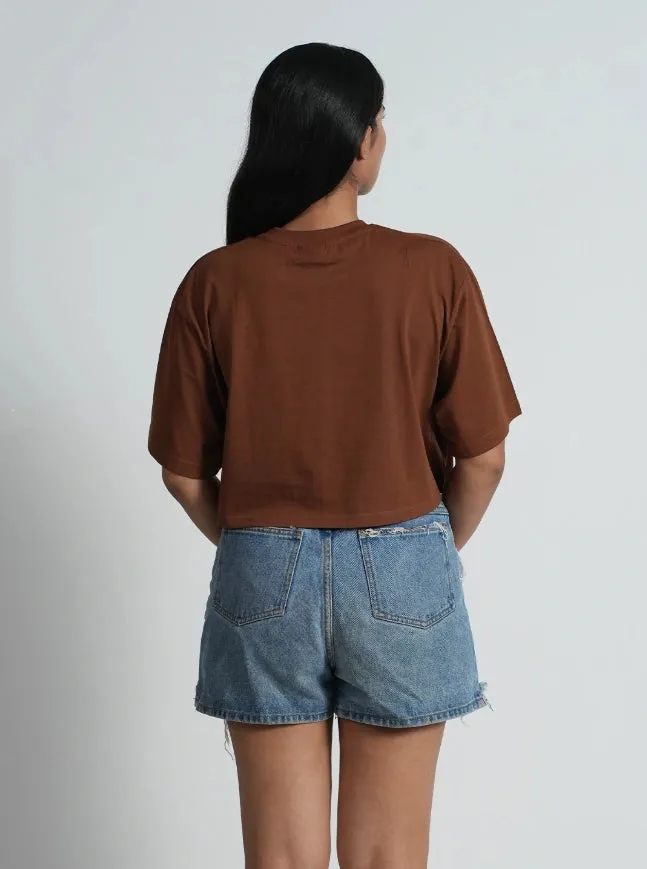 White Snow Mercerised Cotton T-shirt