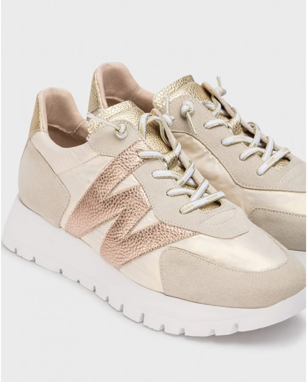 Wonders - Women's Brown OSLO Trainers